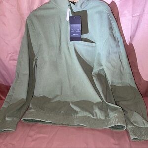 Fabletics Club Cord 1/4 Zip Jacket mens size M